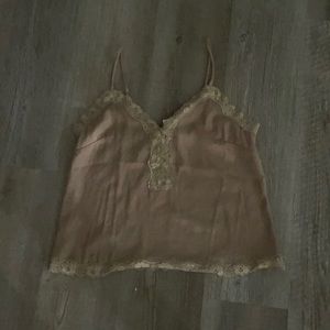 Beige lingerie top